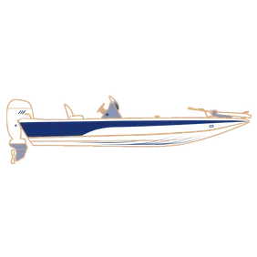 BASS BOAT-Angled Transom | BoatCoversNow