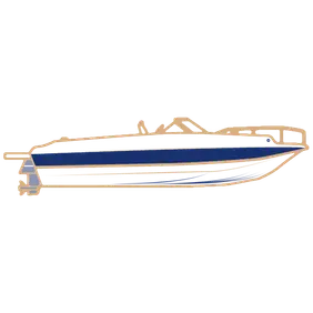 DECK BOAT-Low Rails | BoatCoversNow