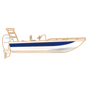 V HULL FISHING-Center Console, Poling Platform | BoatCoversNow