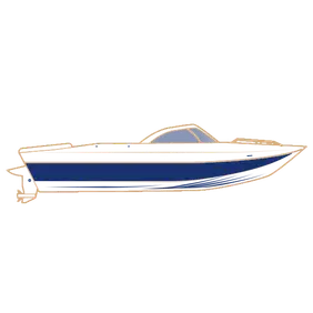 V HULL RUNABOUT-Low or No Bow Rails | BoatCoversNow